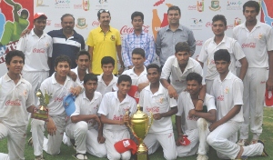 कोका–कोला इंडिया-X1 अंडर-17 ने बंगला देश से जीती अंतर्राष्ट्रीय सीरीज-2014