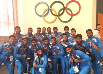 Indian Hockey Teams arrive in Rio for 2016 Olympic Games