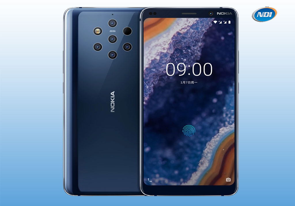 Android One Nokia 9 with 5 rear cameras announced at MWC 2019