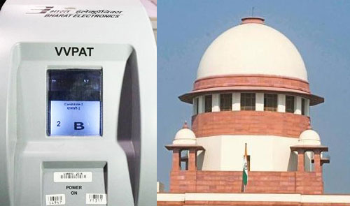 SC rejects review petition filed by 21 Opposition leaders for 50% VVPAT verification
